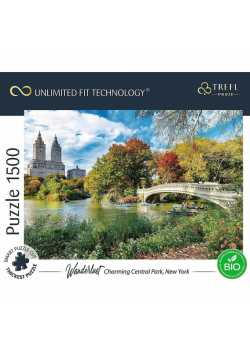 Puzzle 1500 Charming Central Park TREFL