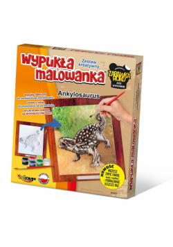 Wypukła malowanka Dino - Ankylosaurus