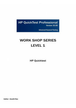 HP Quicktest Professional Workshop Series