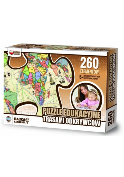 Puzzle 260 edukacyjne Trasami odkrywców