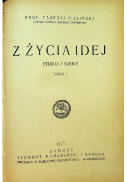 Z życia idei 1925 r.