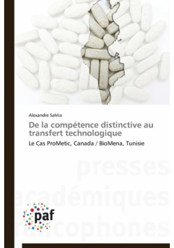 De la compétence distinctive au transfert technologique