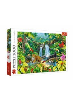 Puzzle 2000 Las tropikalny TREFL