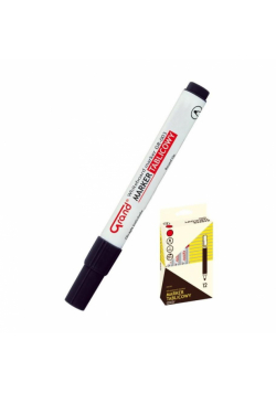 Marker tablicowy GR-003 czarny (12szt) GRAND