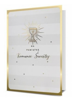 Karnet Komunia K. GIFT LUX-2