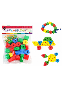Klocki Geometryczne 62 elementy