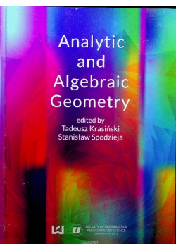 Analytic and algebraic geometry