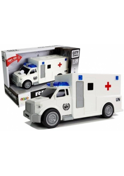 Ambulans z napędem frykcyjnym 1:20