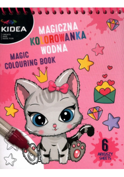 Kolorowanka wodna Kotki