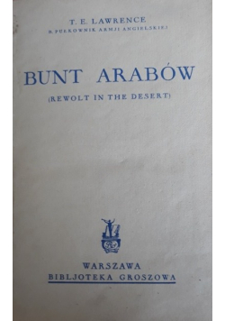 Bunt Arabów 1929 r .