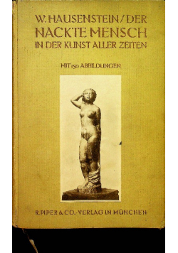 Der Nackte Mensch in der kunst aller zeiten 1912 r.