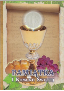 Pamiątka I Komunii Świętej - kielich