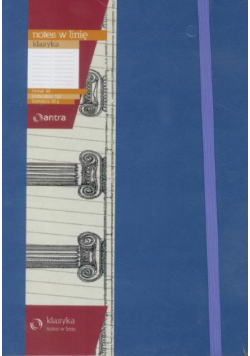 Notes A5 Linia Klasyka Niebieski ANTRA