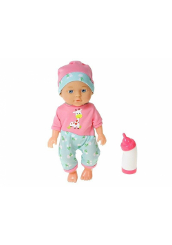 Lalka 30cm Bobas z butelką