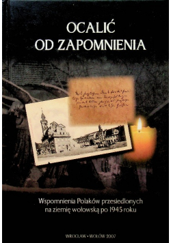 Ocalić od zapomnienia