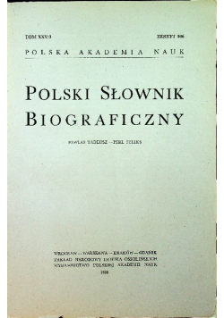 Polski słownik biograficzny Tom XXV / 3 Zeszyt 106