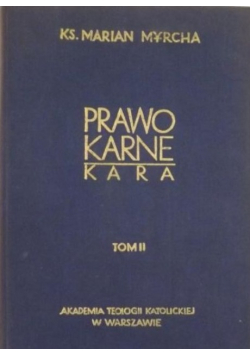 Prawo karne kara Tom 2