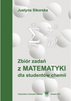 Zbiór zadań z matematyki dla studentów chemii NOWA