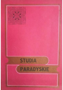 Studia Paradyskie II