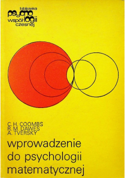 Wprowadzenie do psychologii matematycznej