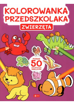 Kolorowanka przedszkolaka. Zwierzęta