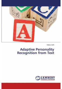 Adaptive Personality Recognition from Text