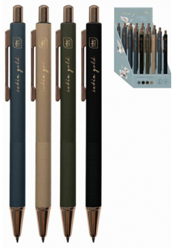 Długopis żelowy Satin Gold (24szt)