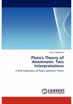 Plato's Theory of Anamnesis