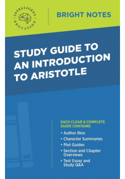 Study Guide to an Introduction to Aristotle