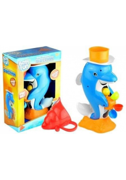 Delfin kołowrotki do wanny, basenu, fontanny