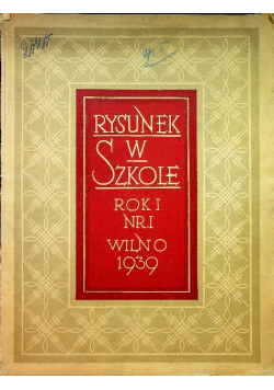 Rysunek w szkole 1939 r.
