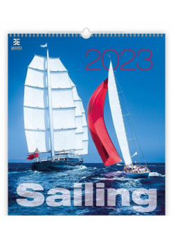 Kalendarz 2023 ścienny Sailing HELMA