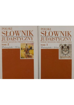 Polski słownik judaistyczny Tom 1 i 2