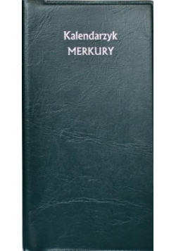 Kalendarz 2024 kieszonkowy Mercury PVC MIX