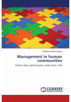Management in human communities