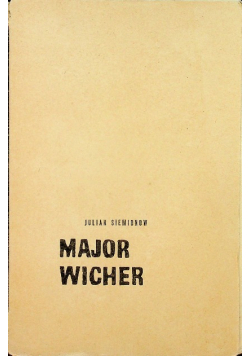 Major Wicher