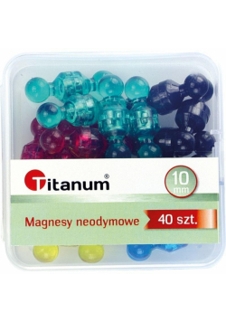 Magnesy neodymowe pionki 40szt