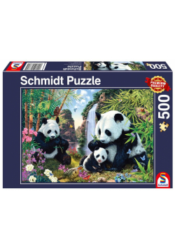 Puzzle 500 Rodzina pand G3