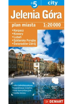 Plan Miasta Jelenia Góra Plus 5   DEMART