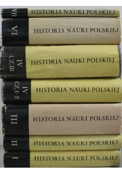 Historia Nauki Polskiej 7 tomów