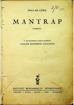 Mantrap 1930 r.