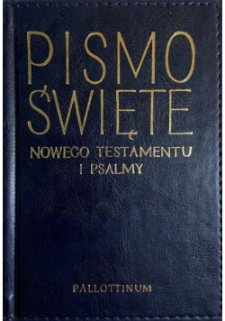Nowy Testament i Psalmy- ekooprawa