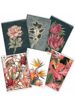 Zeszyt A4/60K kratka Flowers (5szt)