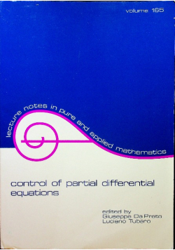 Control of partial differential equations