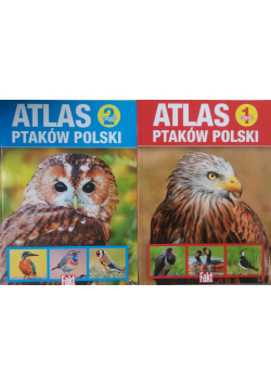 Atlas ptaków Polski część 1 i 2