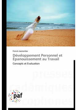 Développement personnel et épanouissement au travail