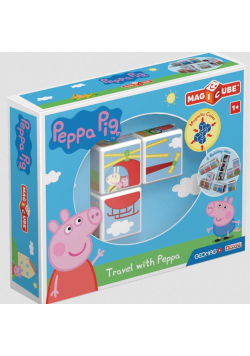 Geomag Magicube Peppa Pig Travel with Peppa