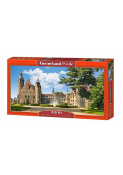 Puzzle 4000 Zamek w Mosznej - Polska CASTOR