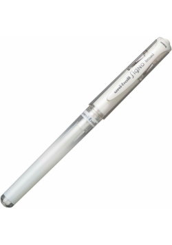Długopis żelowy UMN-153 biały (12szt)