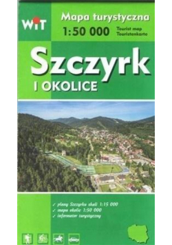 Mapa turystyczna - Szczyrk i okolice WIT